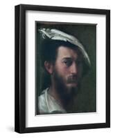 Self Portrait, 1525-30-Francesco Primaticcio-Framed Giclee Print