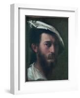 Self Portrait, 1525-30-Francesco Primaticcio-Framed Giclee Print