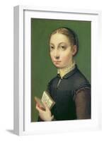 Self Portrait, 1554-Sofonisba Anguisciola-Framed Giclee Print