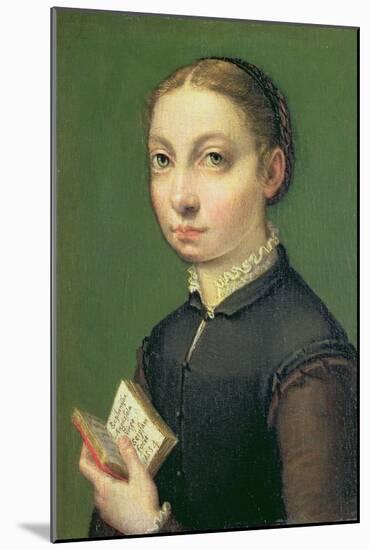 Self Portrait, 1554-Sofonisba Anguisciola-Mounted Giclee Print