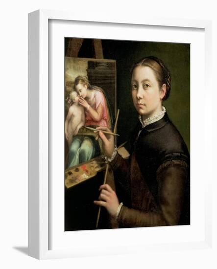 Self Portrait, 1556-Sofonisba Anguisciola-Framed Giclee Print