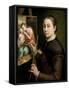 Self Portrait, 1556-Sofonisba Anguisciola-Framed Stretched Canvas