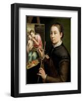 Self Portrait, 1556-Sofonisba Anguisciola-Framed Giclee Print