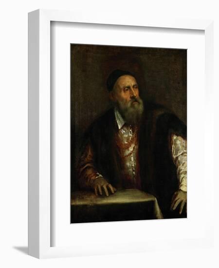 Self-Portrait, 1562-Titian (Tiziano Vecelli)-Framed Giclee Print