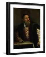 Self-Portrait, 1562-Titian (Tiziano Vecelli)-Framed Giclee Print