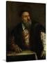 Self-Portrait, 1562-Titian (Tiziano Vecelli)-Stretched Canvas