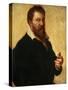 Self-Portrait, 1566-Lambert Lombard-Stretched Canvas