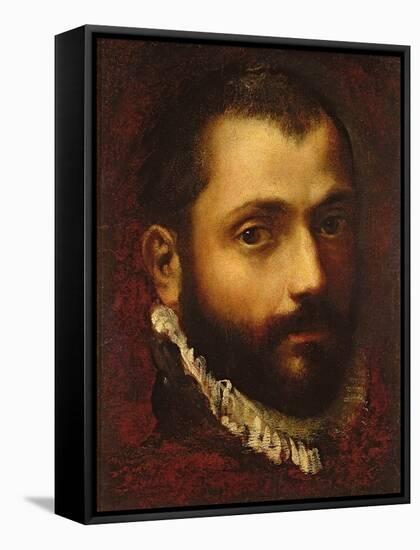 Self Portrait, 1570-75-Federico Barocci-Framed Stretched Canvas