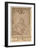 Self-Portrait, 1580S-Annibale Carracci-Framed Giclee Print