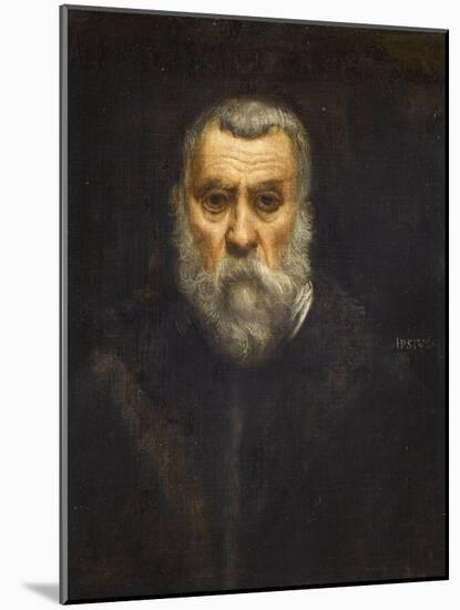 Self-Portrait, 1588-Jacopo Tintoretto-Mounted Giclee Print