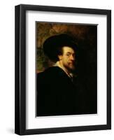 Self Portrait, 1623-25-Peter Paul Rubens-Framed Giclee Print