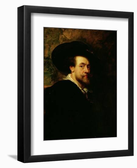 Self Portrait, 1623-25-Peter Paul Rubens-Framed Giclee Print