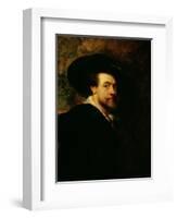 Self Portrait, 1623-25-Peter Paul Rubens-Framed Giclee Print