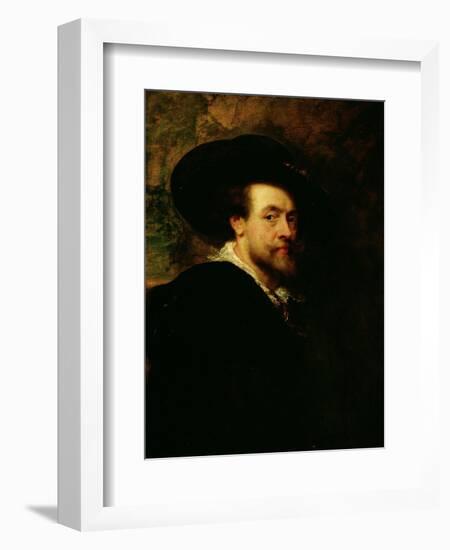 Self Portrait, 1623-25-Peter Paul Rubens-Framed Giclee Print