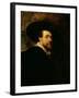 Self Portrait, 1623-25-Peter Paul Rubens-Framed Giclee Print