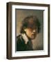 Self Portrait, 1629-Rembrandt van Rijn-Framed Giclee Print