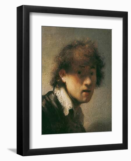 Self Portrait, 1629-Rembrandt van Rijn-Framed Giclee Print