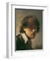 Self Portrait, 1629-Rembrandt van Rijn-Framed Giclee Print