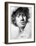 Self Portrait, 1630 (Etching)-Rembrandt van Rijn-Framed Giclee Print