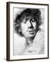 Self Portrait, 1630 (Etching)-Rembrandt van Rijn-Framed Giclee Print