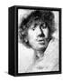 Self Portrait, 1630 (Etching)-Rembrandt van Rijn-Framed Stretched Canvas