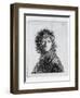 Self Portrait, 1630 (Etching)-Rembrandt van Rijn-Framed Giclee Print