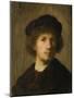 Self Portrait, 1630-Rembrandt van Rijn-Mounted Giclee Print