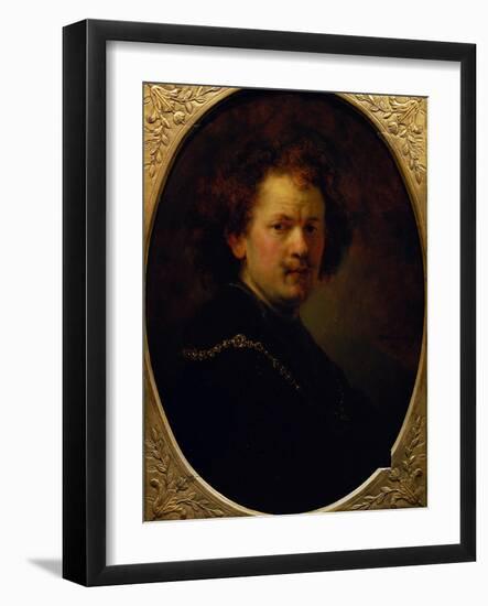 Self Portrait, 1633-Rembrandt van Rijn-Framed Giclee Print