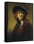 Self Portrait. 1634-Rembrandt van Rijn-Framed Stretched Canvas