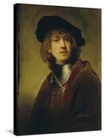 Self Portrait. 1634-Rembrandt van Rijn-Stretched Canvas