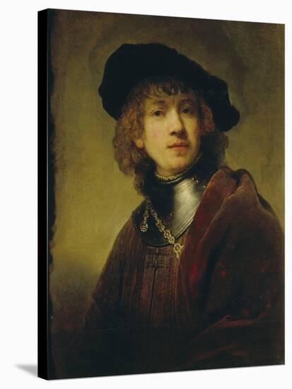 Self Portrait. 1634-Rembrandt van Rijn-Stretched Canvas