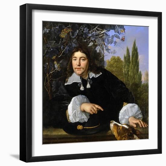 Self-Portrait, 1655-Bartholomeus Van Der Helst-Framed Giclee Print