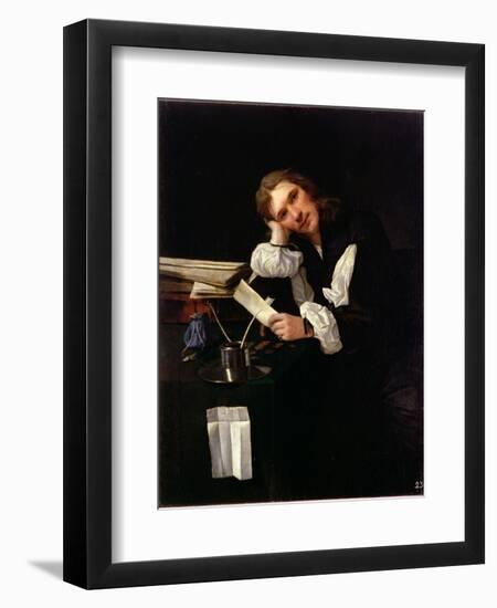 Self Portrait, 1656-Michael Sweerts-Framed Premium Giclee Print