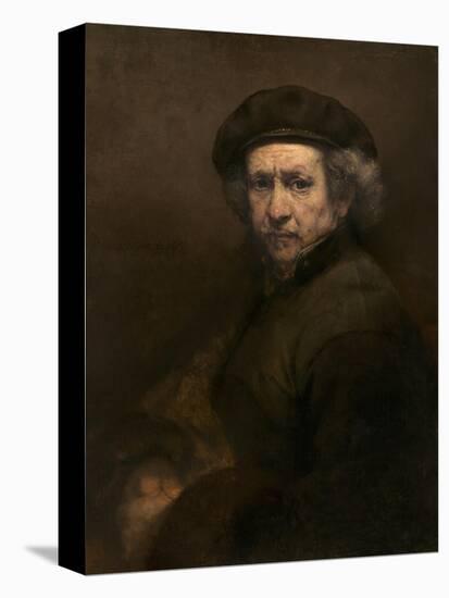 Self-Portrait, 1659-Rembrandt van Rijn-Stretched Canvas