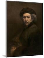 Self-Portrait, 1659-Rembrandt van Rijn-Mounted Giclee Print