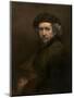 Self-Portrait, 1659-Rembrandt van Rijn-Mounted Giclee Print