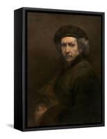 Self-Portrait, 1659-Rembrandt van Rijn-Framed Stretched Canvas