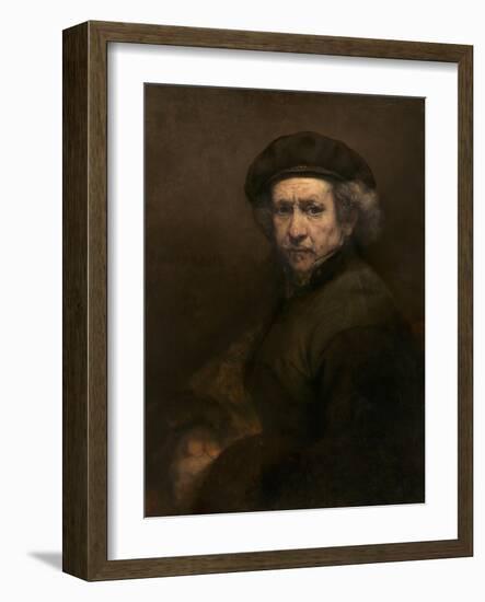 Self-Portrait, 1659-Rembrandt van Rijn-Framed Giclee Print