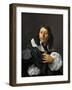 Self-portrait, 1662-Karel Dujardin-Framed Giclee Print