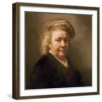 Self Portrait, 1669-Rembrandt van Rijn-Framed Giclee Print