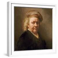 Self Portrait, 1669-Rembrandt van Rijn-Framed Giclee Print