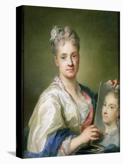 Self Portrait, 1709-Rosalba Giovanna Carriera-Stretched Canvas