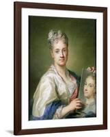 Self Portrait, 1709-Rosalba Giovanna Carriera-Framed Giclee Print