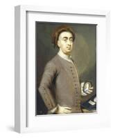 Self Portrait, 1724-Bernard III Lens-Framed Giclee Print