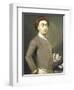 Self Portrait, 1724-Bernard III Lens-Framed Giclee Print