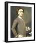 Self Portrait, 1724-Bernard III Lens-Framed Giclee Print