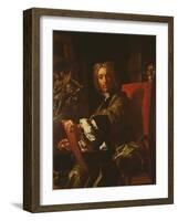 Self Portrait, 1730-31-Francesco Solimena-Framed Giclee Print