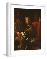 Self Portrait, 1730-31-Francesco Solimena-Framed Giclee Print