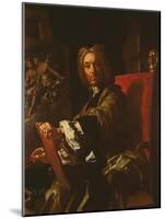 Self Portrait, 1730-31-Francesco Solimena-Mounted Giclee Print