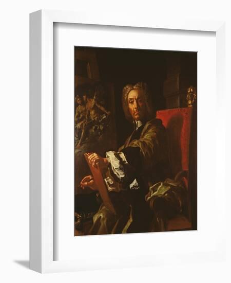 Self Portrait, 1730-31-Francesco Solimena-Framed Giclee Print